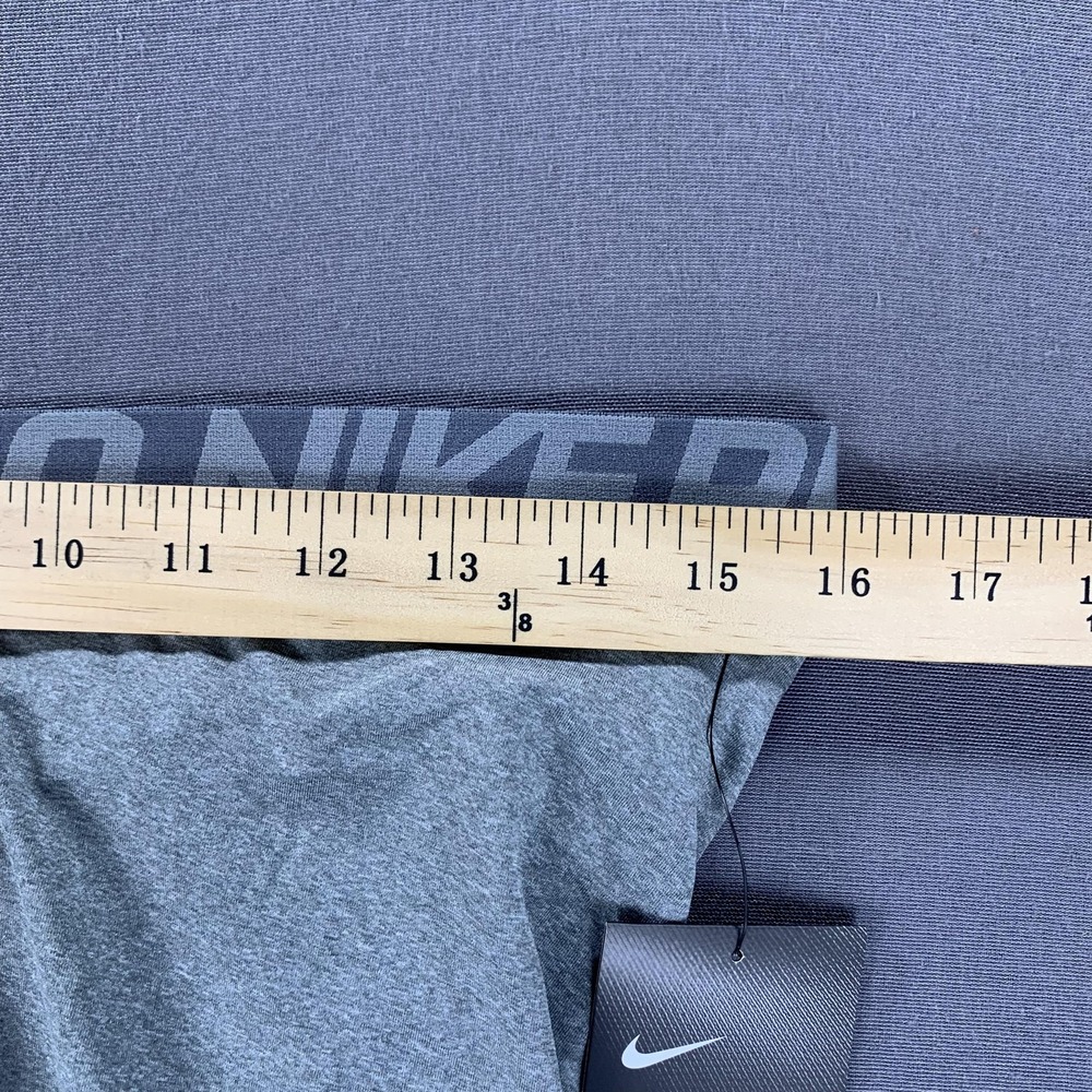 NEW Nike Pro Dri-FIT Pants Mens XL Gray Compression Training Leggings Base Layer - Picture 9 of 15